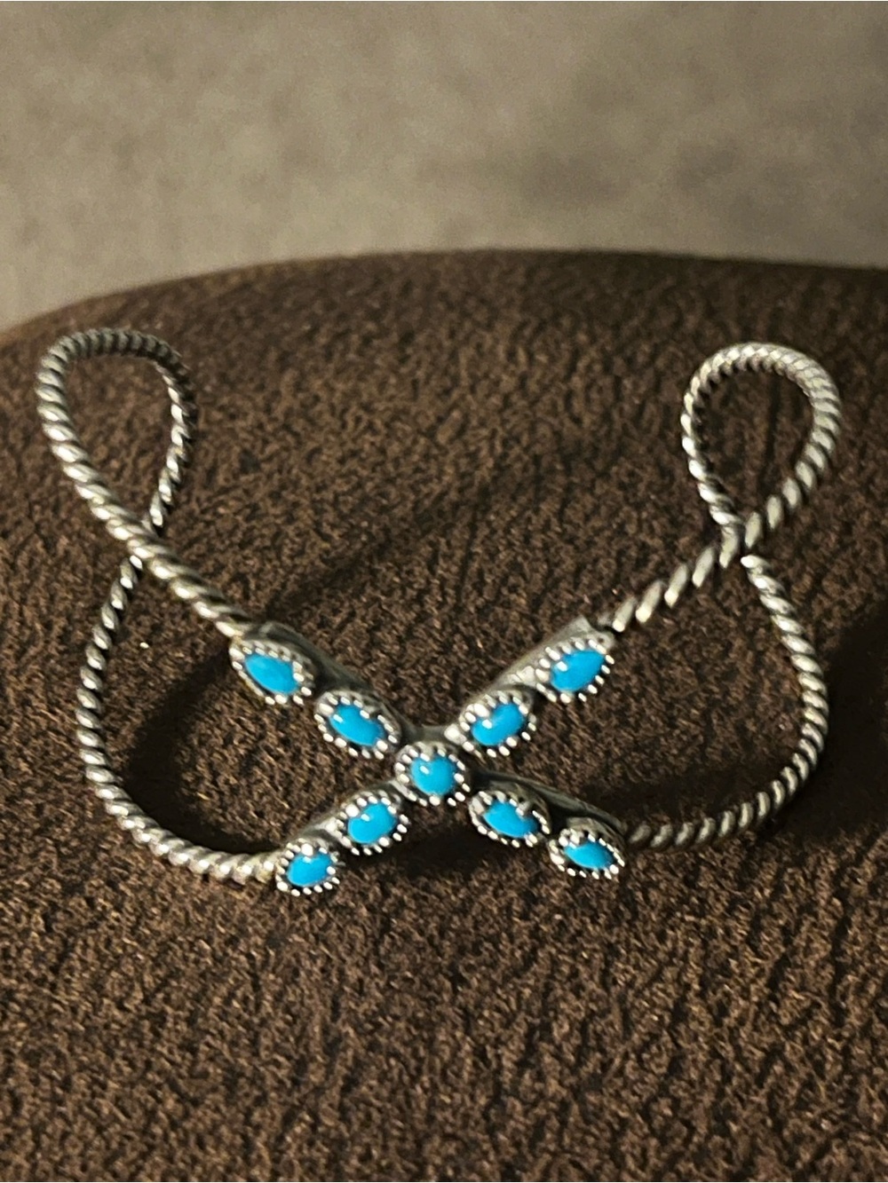 Carolyn Pollack Relios sleeping beauty turquoise cuff bracelet